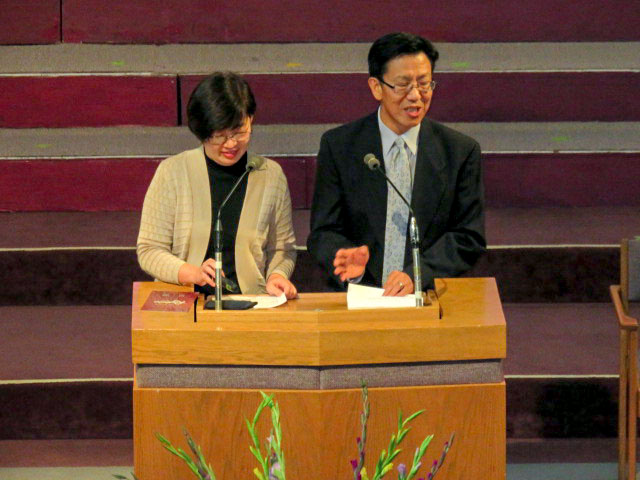 pastor Yang installation